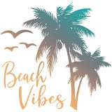BEACH VIBES PALM TREE