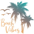 BEACH VIBES PALM TREE