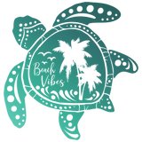 BEACH VIBES SEA TURTLE