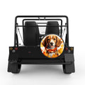 BEAGLE AUTUMN BLACK TIRE COVER FOR MOKE