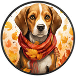 BEAGLE FALL BLACK TIRE COVER