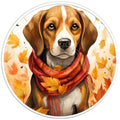 BEAGLE FALL BLACK TIRE COVER