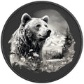 BEAR BLACK CARBON FIBER TIRE COVER