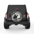 BEAR BLACK CARBON FIBER TIRE COVER