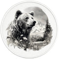 BEAR BLACK TIRE COVER