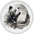 BEAR WHITE TIRE COVER