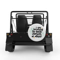 BECOMING THE BEST VERSION WHITE TIRE COVER FOR MOKE