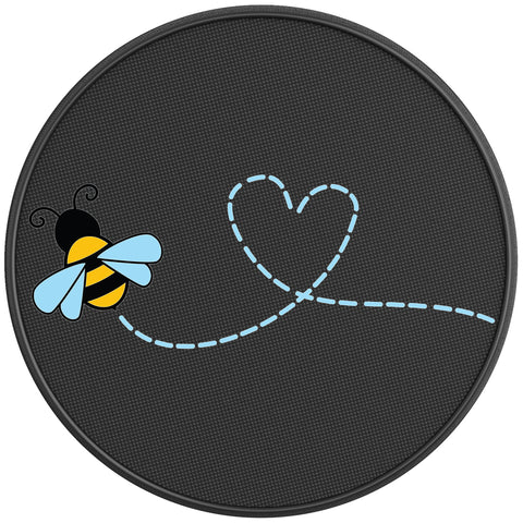 BEE BLACK CARBON FIBER TIRE COVER