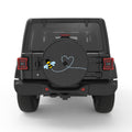 BEE BLACK CARBON FIBER TIRE COVER