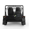 BEE BLACK CARBON FIBER TIRE COVER FOR MOKE