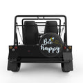 BEE HAPPY BLACK CARBON FIBER TIRE COVER FOR MOKE