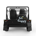 BEE HAPPY BLACK TIRE COVER FOR MOKE