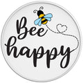 BEE HAPPY WHITE TIRE COVER