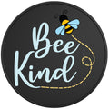 BEE KIND BLACK TIRE COVER