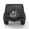 BEE KIND BLACK CARBON FIBER TIRE COVER