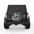 BEE KIND BLACK TIRE COVER