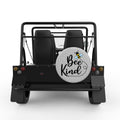 BEE KIND SILVER CARBON FIBER TIRE COVER FOR MOKE