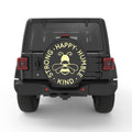 BEE STRONG HUMBLE PEARL  WHITE CARBON FIBER TIRE COVER