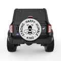 BEE STRONG HUMBLE PEARL  WHITE CARBON FIBER TIRE COVER