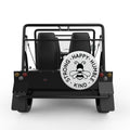 BEE STRONG HUMBLE WHITE TIRE COVER FOR MOKE