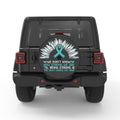 BEING STRONG BLACK CARBON FIBER TIRE COVER