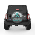 BEING STRONG BLACK CARBON FIBER TIRE COVER