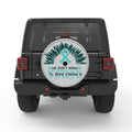BEING STRONG WHITE TIRE COVER
