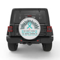 BEING STRONG BLACK TIRE COVER