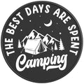 BEST DAYS CAMPING BLACK CARBON FIBER TIRE COVER