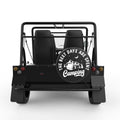 BEST DAYS CAMPING BLACK CARBON FIBER TIRE COVER FOR MOKE