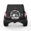 BEST DAYS CAMPING BLACK TIRE COVER