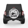 BEST DAYS CAMPING SILVER CARBON FIBER TIRE COVER