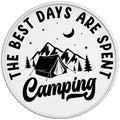 BEST DAYS CAMPING WHITE TIRE COVER