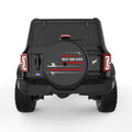 BEST FISHING DAD EVER BLACK TIRE COVER
