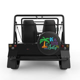 BE A LITTLE SALTY BLACK CARBON FIBER TIRE COVER FOR MOKE