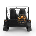 BE KIND BLACK CARBON FIBER TIRE COVER FOR MOKE