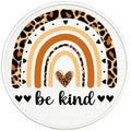 BE KIND PEARL  WHITE CARBON FIBER TIRE COVER