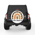 BE KIND WHITE TIRE COVER