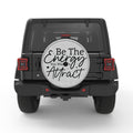 BE THE ENERGY WHITE TIRE COVER