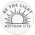 BE THE LIGHT BLACK TIRE COVER