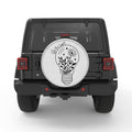 BE THE LIGHT BLACK TIRE COVER