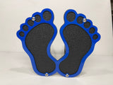 BARE FEET HITCH COVER FOR ANY 2 INCH RECEIVER in BLUE For Jeep Wrangler JL and JK and JT