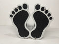 BARE FEET HITCH COVER FOR ANY 2 INCH RECEIVER in WHITE For Jeep Wrangler JL and JK and JT