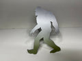 BIG FOOT SILHOUETTE FOR ANY 2 INCH RECEIVER in SILVER For Jeep Wrangler JL and JK and JT