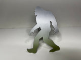 BIG FOOT SILHOUETTE FOR ANY 2 INCH RECEIVER in SILVER For Jeep Wrangler JL and JK and JT