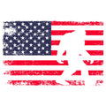BIGFOOT AMERICAN FLAG