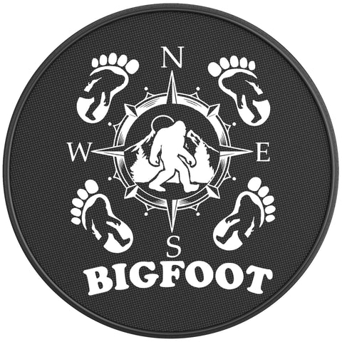 BIGFOOT COMPASS BLACK CARBON FIBER TIRE COVER