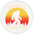 BIGFOOT IS MY SPIRIT ANIMAL BLACK TIRE COVER