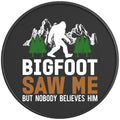 BIGFOOT SAW ME PEARL  WHITE CARBON FIBER TIRE COVER