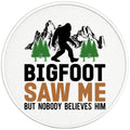 BIGFOOT SAW ME PEARL  WHITE CARBON FIBER TIRE COVER